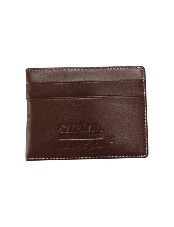 Leather Money Clip slim - #5017 - JLC Golf Shop