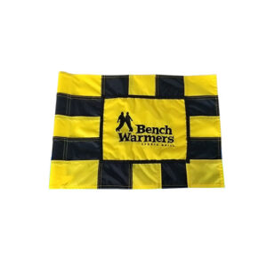 Checkered Golf Flag Embroidery on front - #6213T1 - JLC Golf Shop