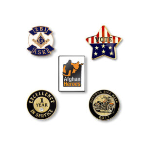 1/2" Hard Enamel Lapel Pins - #LPH100