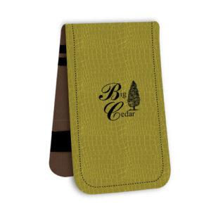 Gator Leather Yardage and Scorecard Holder - #SH700GL - JLC Golf Shop